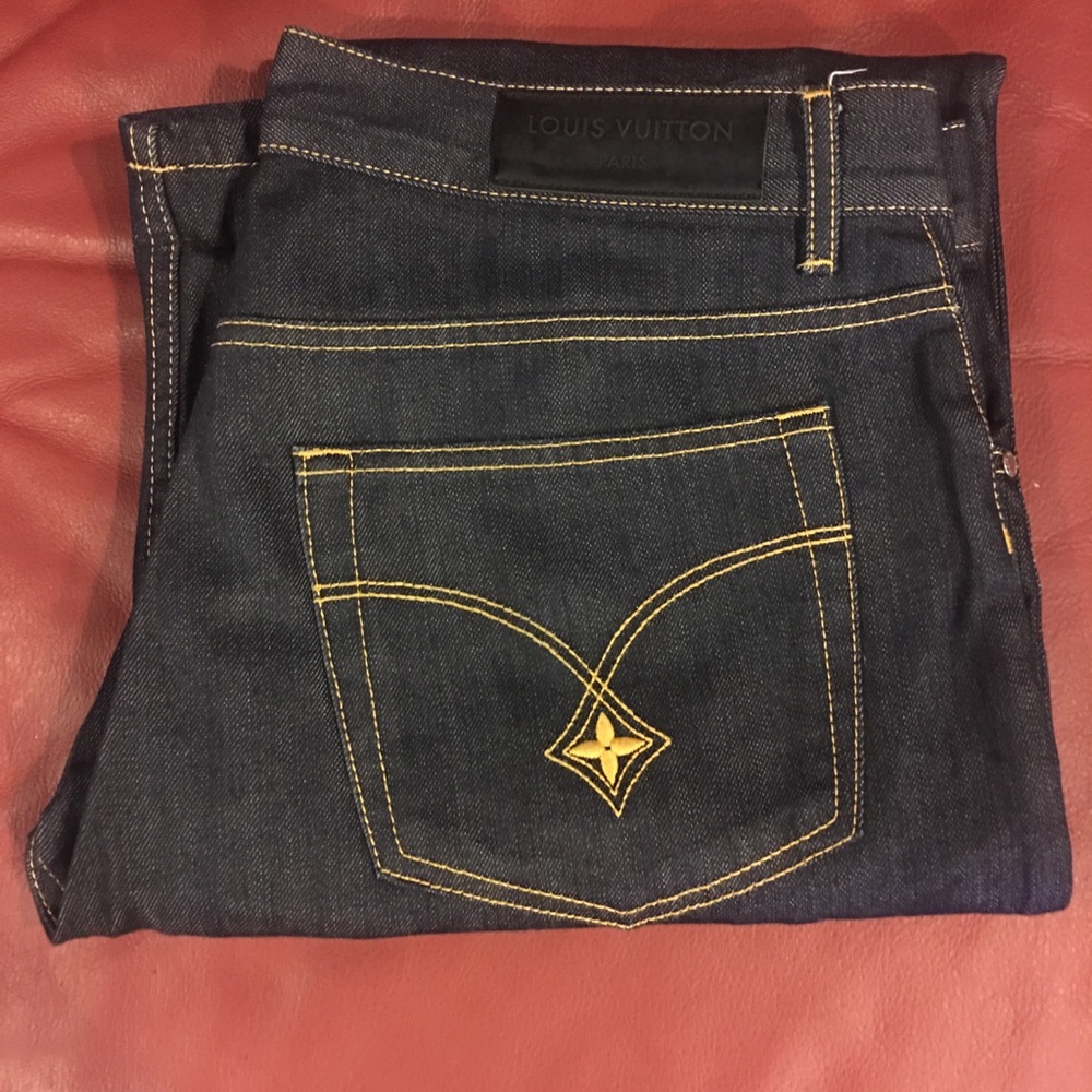 AUTHENTIC LOUIS VUITTON JEANS 36W 34L. Euro 46